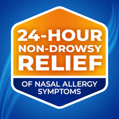 Nasacort 24HR Allergy Nasal Spray for Adults – Non-Drowsy, Alcohol-Free (60 Sprays)