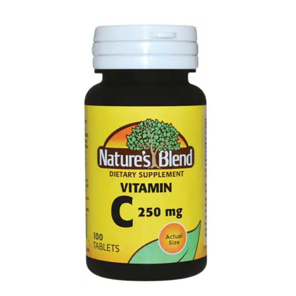 NAT B VIT C TB 250MG 100 | Nature's Blend Vitamin C 250 mg Tablets