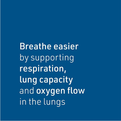 Natural Factors Lung, Bronchial & Sinus Health – Respiratory Support Supplement (90 Tablets)
