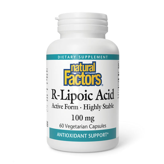 Natural Factors R-Lipoic Acid – Antioxidant Support, 60 Capsules