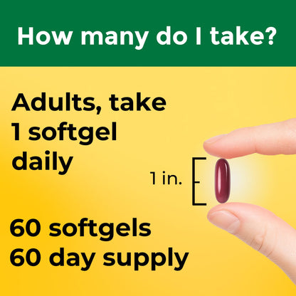 Nature Made Magnesium Oxide 400 mg Softgels - Extra Strength Mg