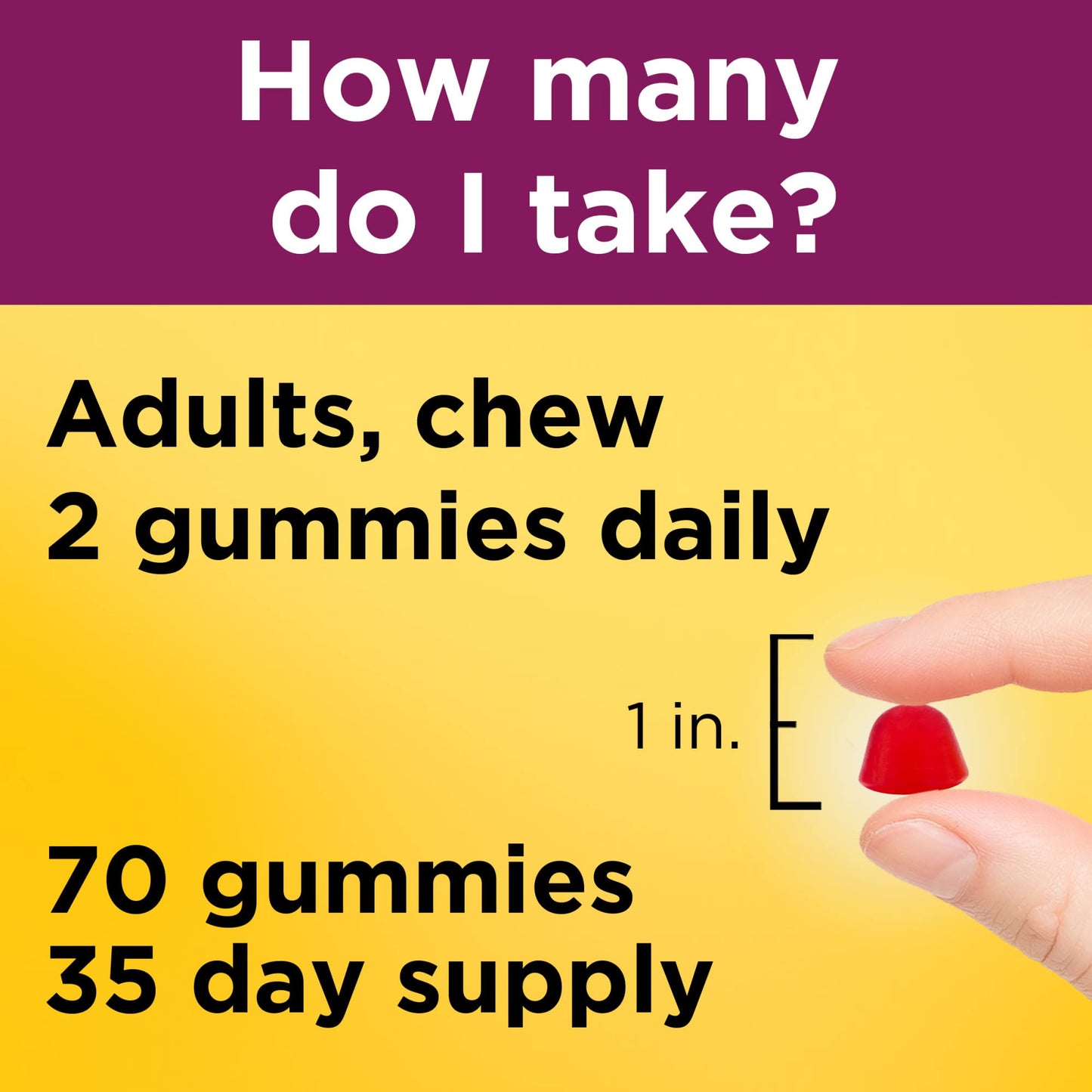 Nature Made Women's Multivitamin Gummies – 70 Count, 35-Day Supply