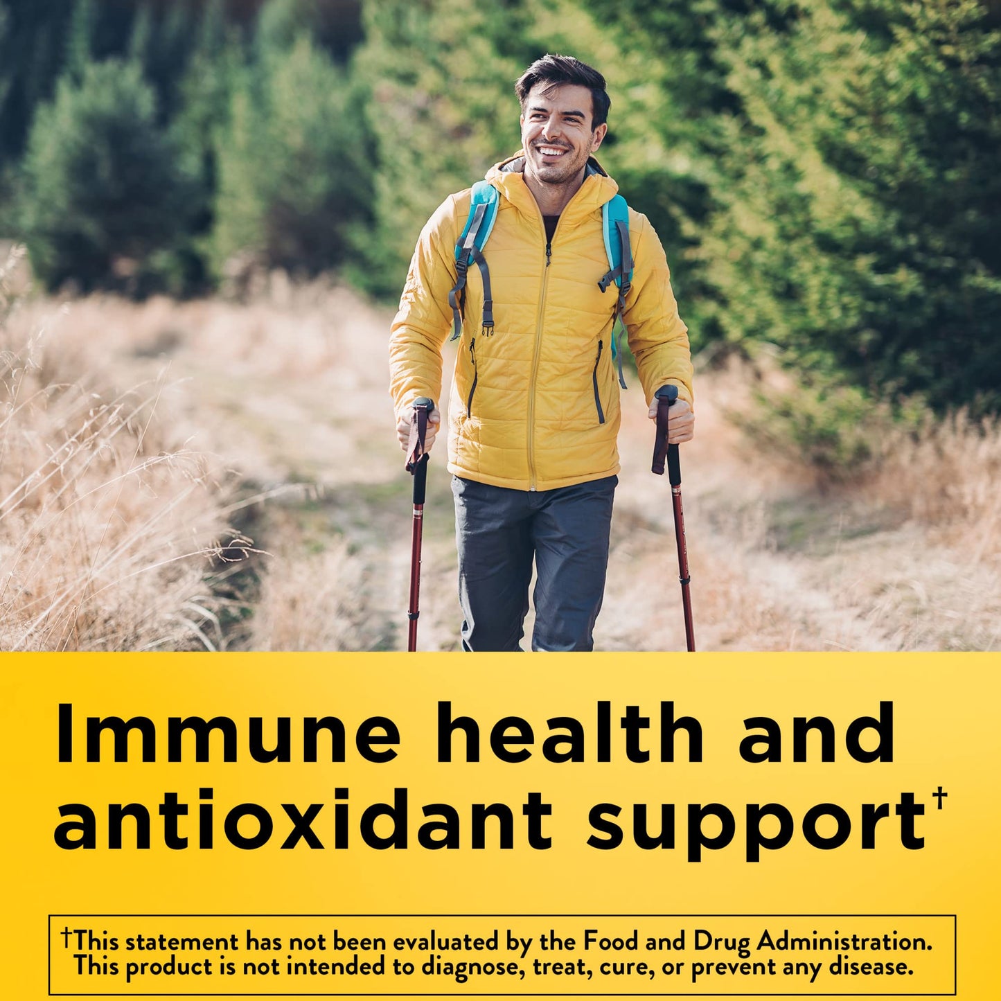 Nature Made Zinc 30 mg Gummies – Immune Support & Antioxidant Health, 60-Count