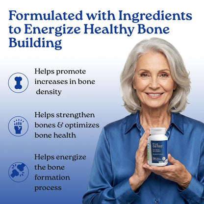 NatureCity True-Osteo: Plant-Based Calcium + Magnesium with Vitamin D3 & K2 | 360 Capsules