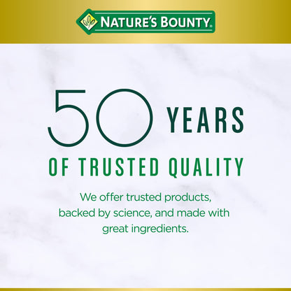 Nature's Bounty Biotin 10,000 mcg – Hair, Skin & Nails – Pack of 3, 120 Count