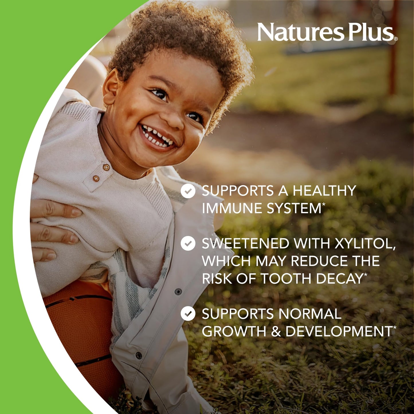 Natures Plus Animal Parade Gold Kids Multivitamin – Watermelon Chewables (120 Tablets) | Vegan & Gluten Free