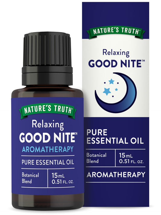 Nature's Truth Good Nite Pure Essential Oil 15 mL | Aromatherapy | Plant-Based, Non-GMO, Gluten Free