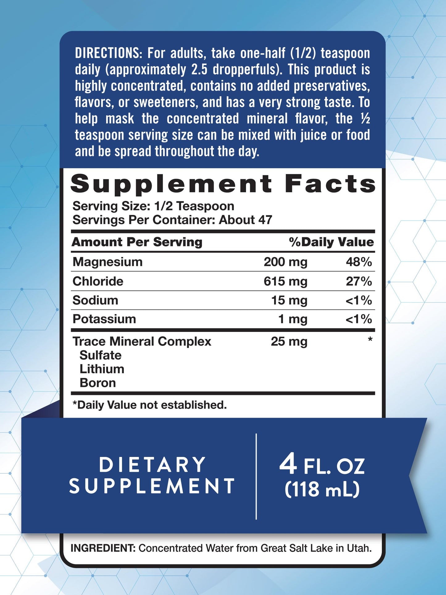 Nature's Truth Ionic Magnesium Liquid Drops – 200 mg, 4 oz | Electrolytes & Trace Minerals, Vegan, Non-GMO, Gluten Free