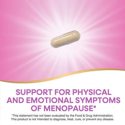 Nature's Way Premium Black Cohosh - Menopause Support for Women, 40 mg per Serving, 120 Vegan Capsules