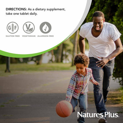 Nature's Plus Vitamin B12 (Methylcobalamin) 500 mcg – 90 Vegetarian Tablets | Red Blood Cell Support, Energy Booster, Gluten-Free