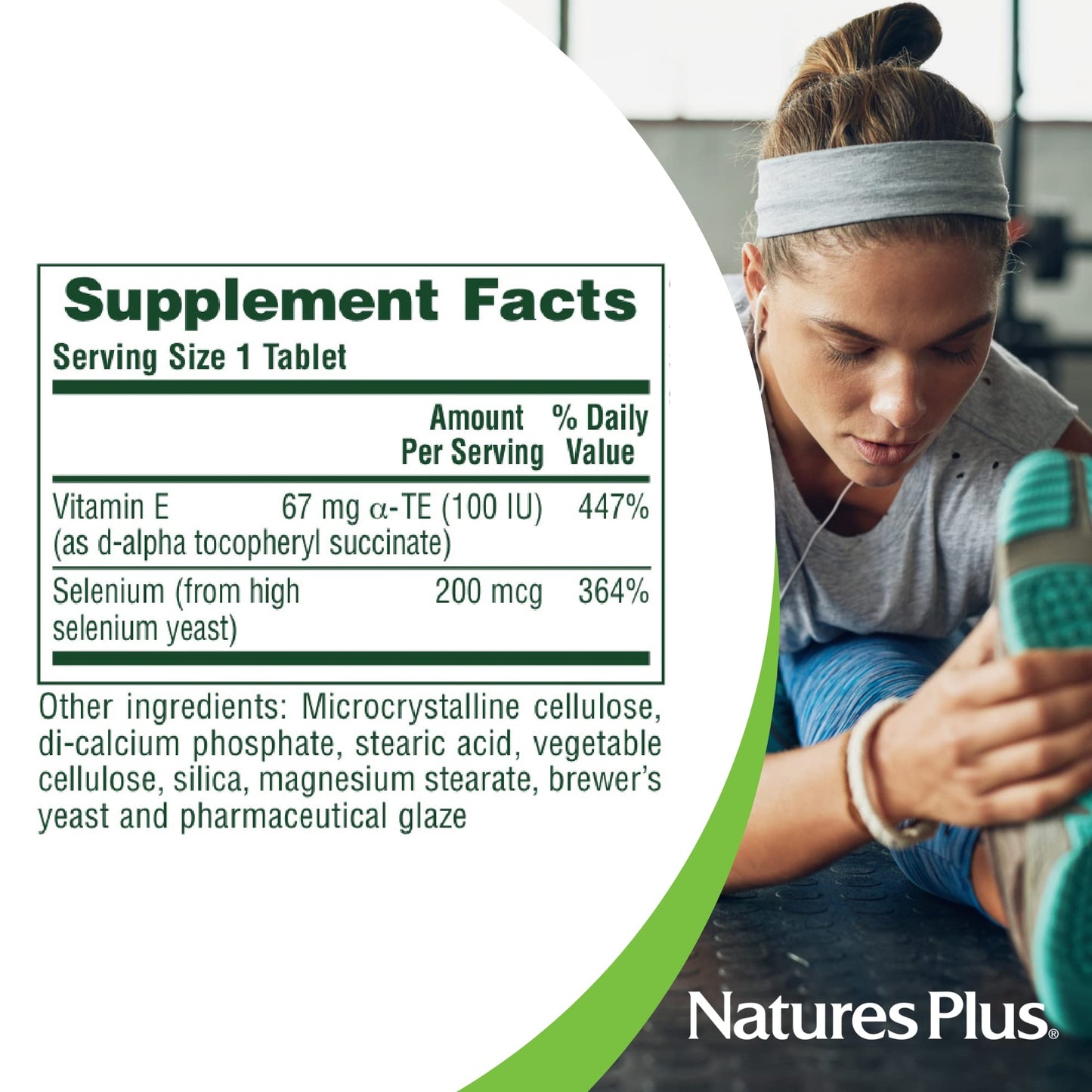 NaturesPlus Super Selenium Complex - 200 mcg, 90 Vegetarian Tablets | Thyroid Support & Antioxidant