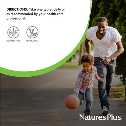 NaturesPlus Herbal Actives Black Cherry - 30 Tablets | Extended-Release Antioxidant Support
