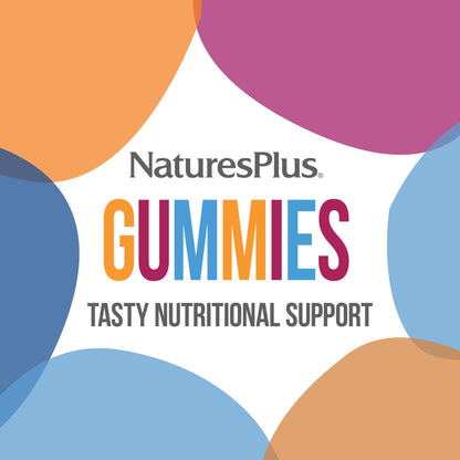 NaturesPlus Vitamin D3 1000 IU Gummies – 60 Gummies, Mixed Berry | Vegan, Gluten Free