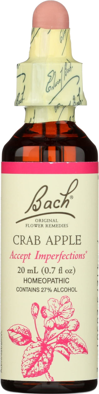 Nelson Bach Original Flower Remedies Crab Apple - Accept Imperfections 0.7 Fl Oz (20 mL) Pack of 1