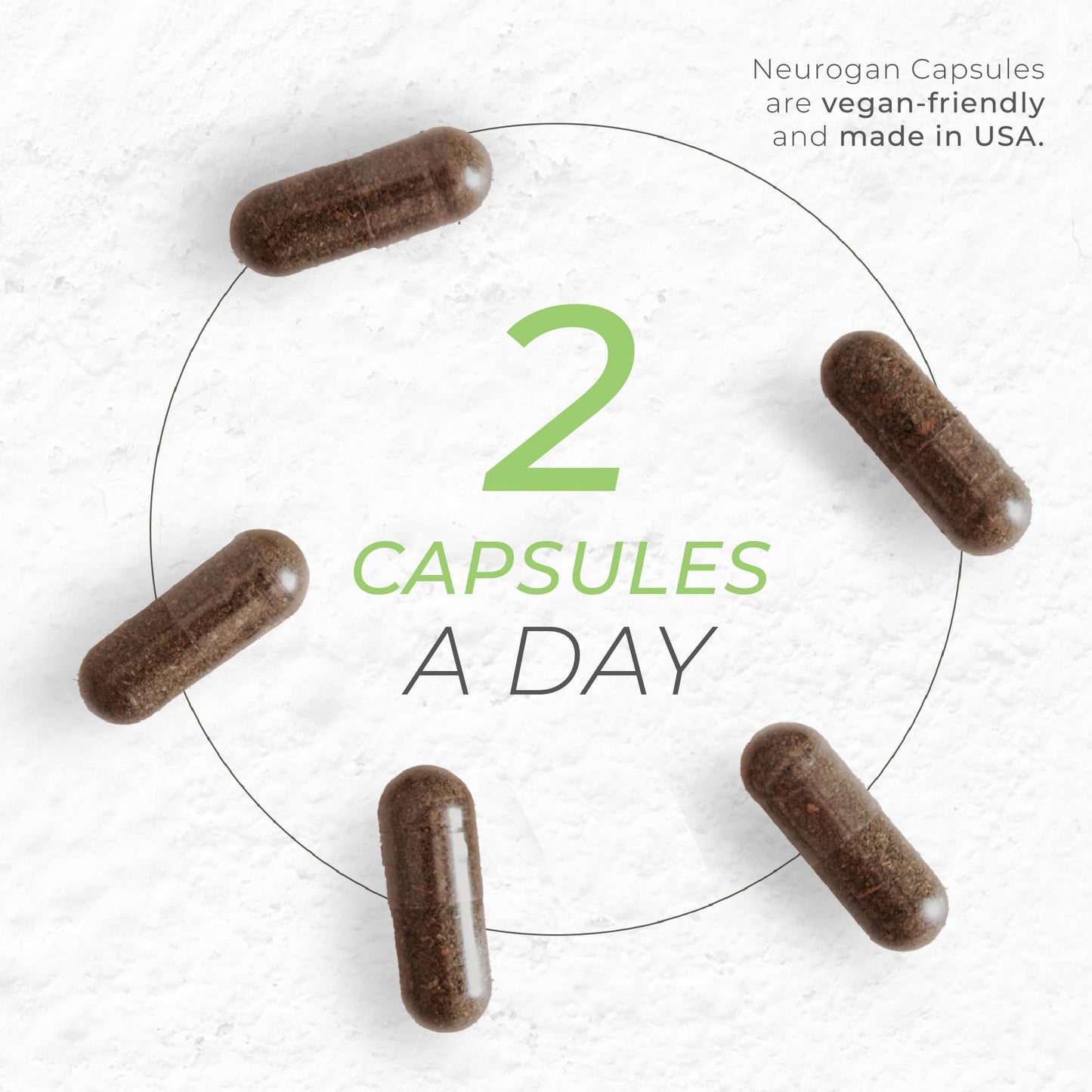 Neurogan Ginkgo Biloba Capsules - Memory & Focus (90 Vegan Capsules)