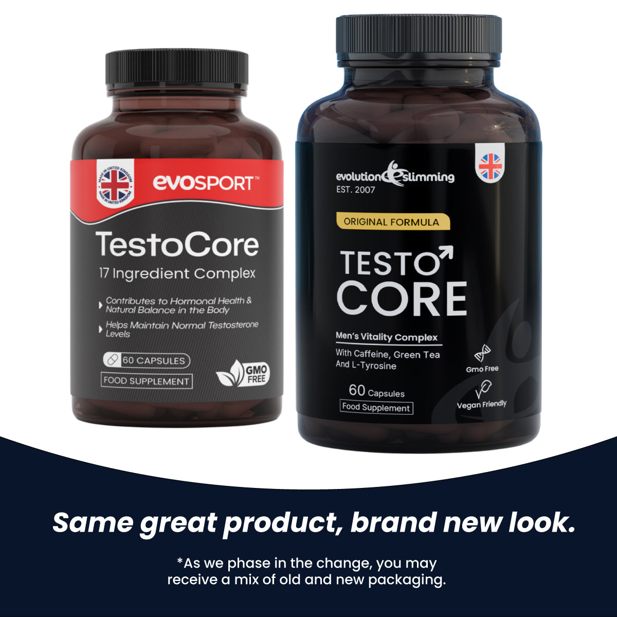 TestoCore Men's Vitality Complex | Strength Energy & Daily Support