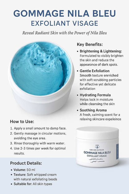 Nila Blue - Face & Body Scrub - HealVia LimitedHealVia LimitedNila Blue - Face & Body Scrub