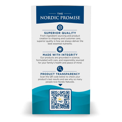 Nordic Naturals Ultimate Omega 2X Lemon Flavor – High-Potency Omega-3, 180 Soft Gels (EPA & DHA)