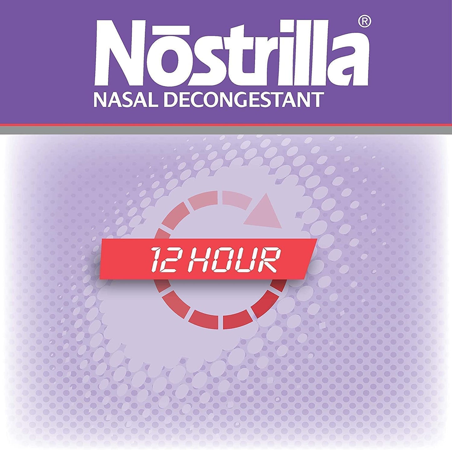 Nostrilla Nasal Decongestant Spray 0.5 oz – Stuffy Nose Relief (6 Pack)