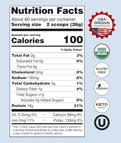 NUFYX Heavenly Protein Powder – Creamy Vanilla, 120 Scoops