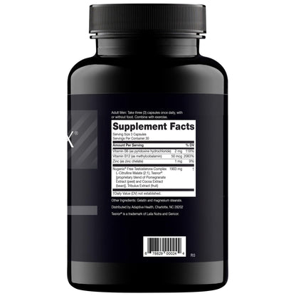 Nugenix T Booster – Free Testosterone Booster for Men, 180 Count