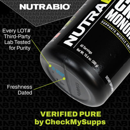NutraBio 100% Whey Protein Isolate Powder – 25g Protein, Low Carb, Soy & Gluten Free, Creamy Vanilla, 5 Lbs