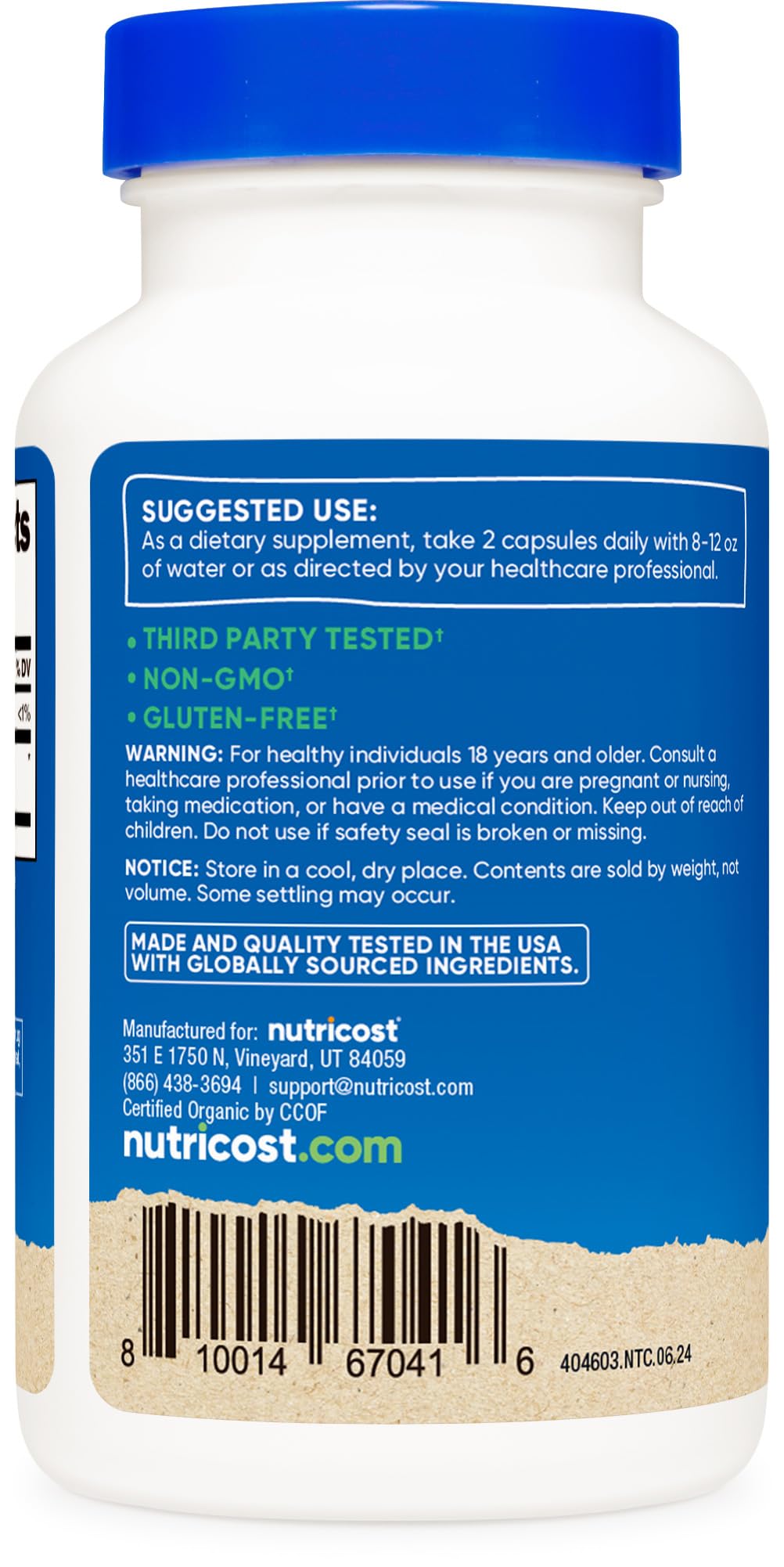 Nutricost Amla 1000mg | 120 Vegetarian Capsules | Organic, Non-GMO, Gluten Free