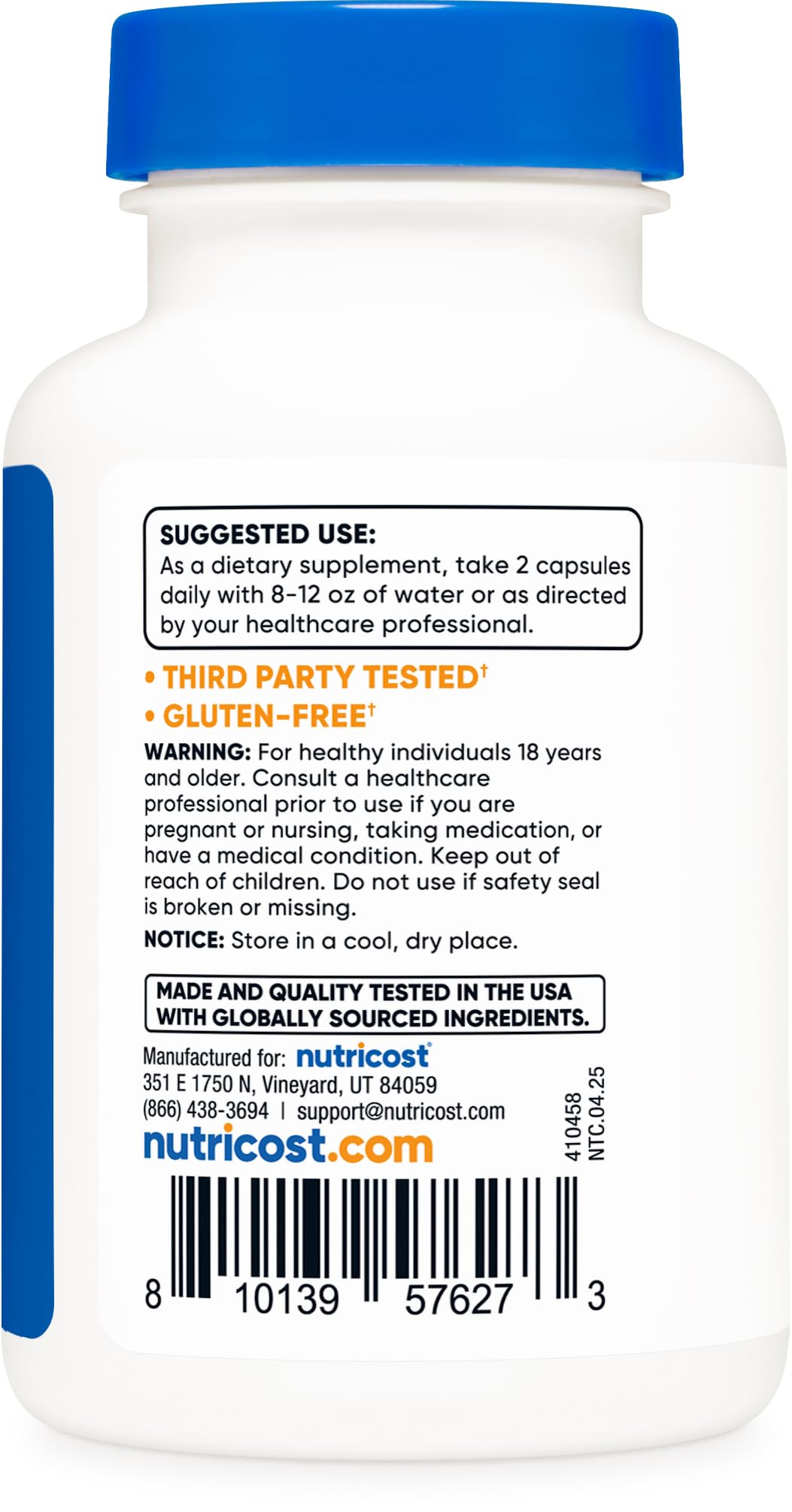 Nutricost Rosemary Extract (6000mg Equivalent) 120 Vegan Capsules