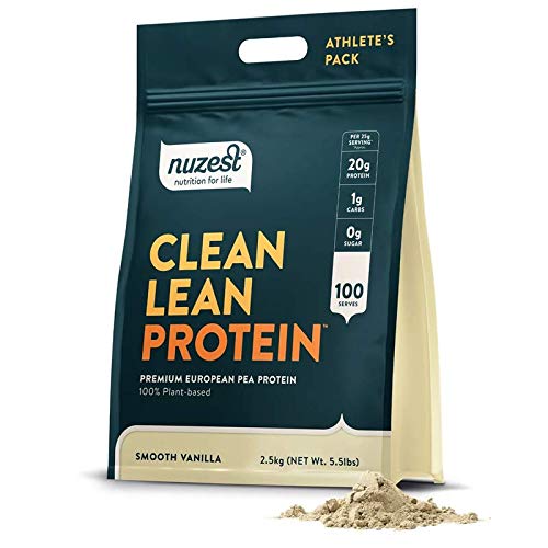 Nuzest Pea Protein Powder – Clean Lean Plant-Based Protein, Dairy Free