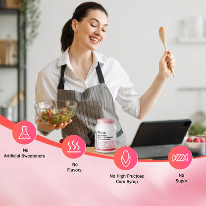 NYO3 Women’s Multivitamin with Zinc & Biotin | Gluten-Free, 60 Day Supply