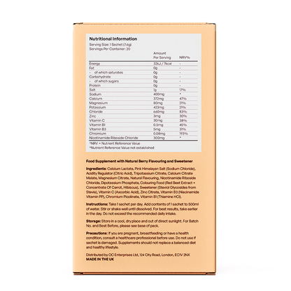 Odv Daily Electrolyte + NAD⁺ مركب