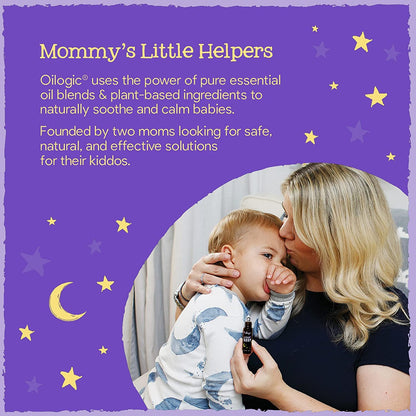 Oilogic Slumber & Sleep Linen Mist for Babies – 2-Pack | 100% Pure Essential Oils