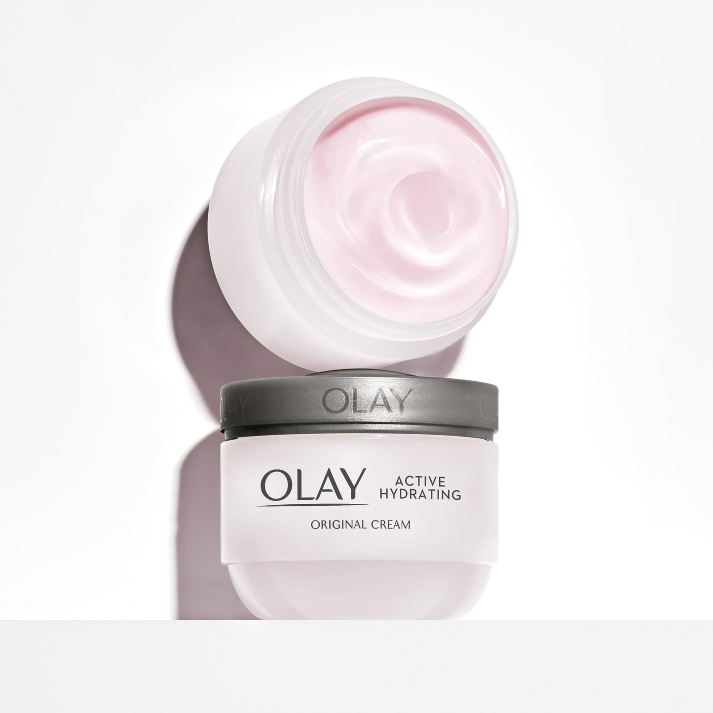 Olay Active Hydrating Cream – Face Moisturizer, 3.4 fl oz | 48-Hour Hydration