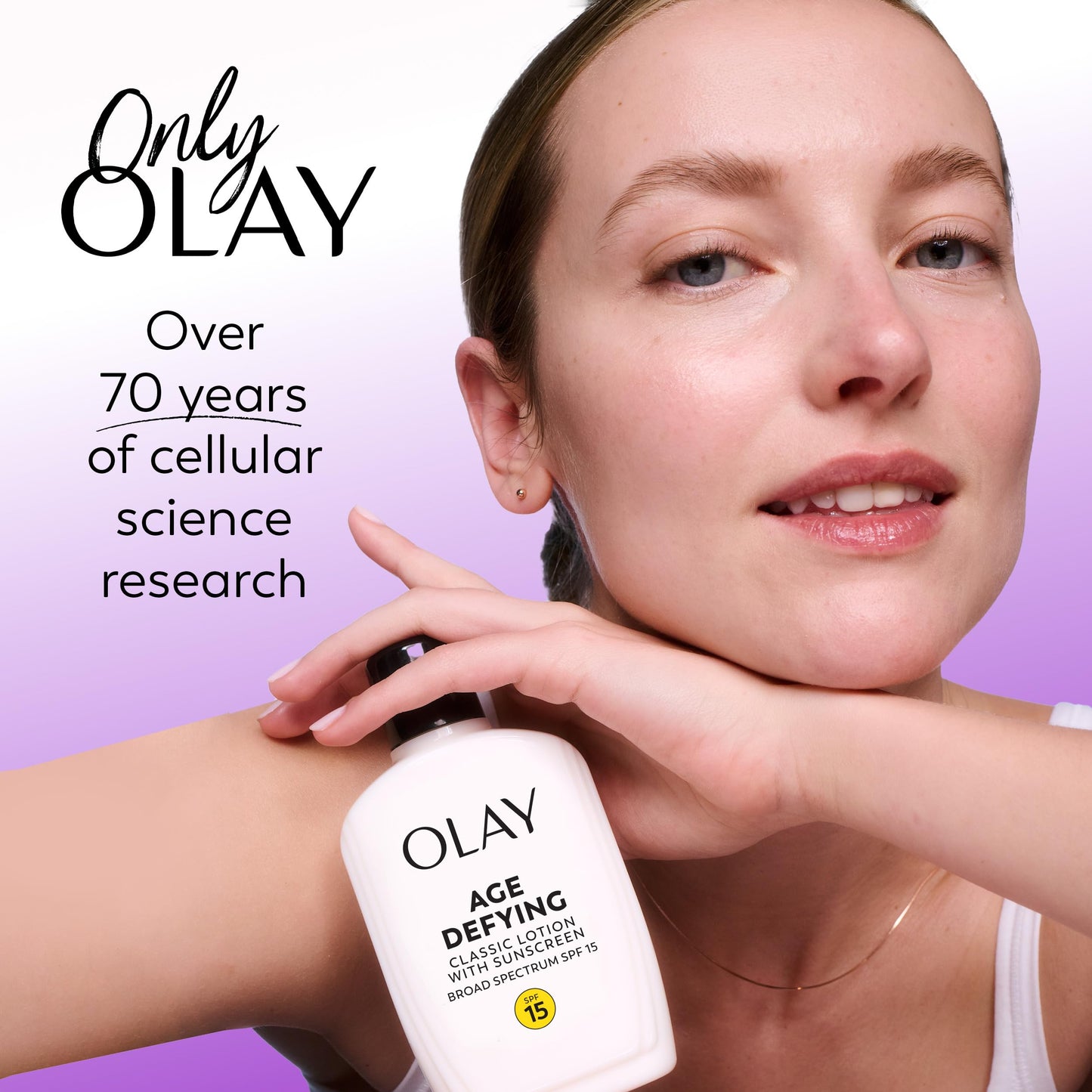 Olay Age Defying Classic Daily Renewal Lotion with SPF 15 – 4 oz