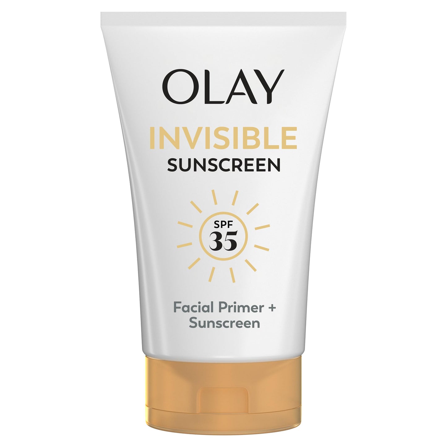Olay Invisible Sunscreen SPF 35 | 2-in-1 Makeup Primer & Facial Sunscreen, Fragrance-Free