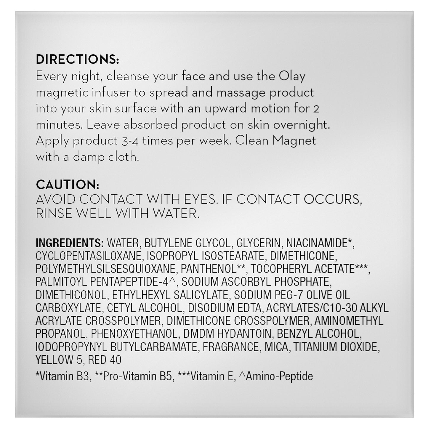 Olay Magnemasks Rejuvenating Facial Mask Refill – Magnetic Infusion, 4.5 oz
