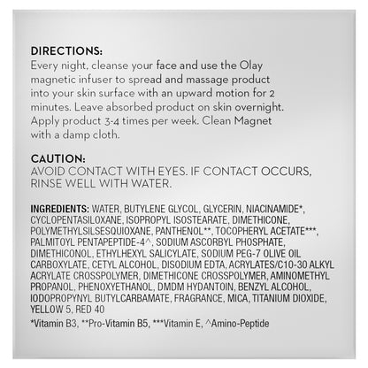 Olay Magnemasks Rejuvenating Facial Mask Refill – Magnetic Infusion, 4.5 oz