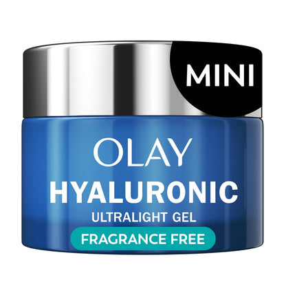 Olay Regenerist Hyaluronic and Peptide 24 Gel Moisturizer – Fragrance-Free, 0.5 oz Trial Size