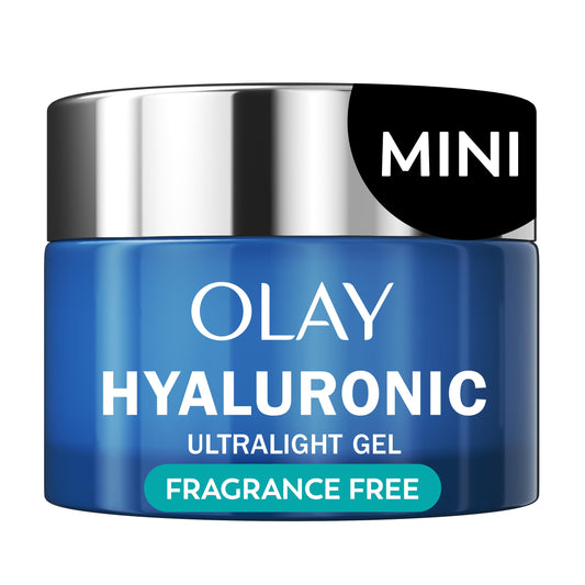 Olay Regenerist Hyaluronic and Peptide 24 Gel Moisturizer – Fragrance-Free, 0.5 oz Trial Size