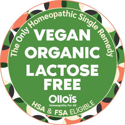 OLLOIS Causticum 30c – Organic, Lactose-Free, Vegan Homeopathic Medicine (80 Pellets, Pack of 1)