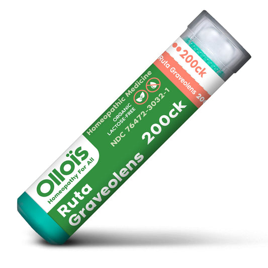 OLLOIS روتا جرافولينز 200ck - دواء معالج مثلي عضوي وخالي من اللاكتوز، 80 حبة (عبوة من 1)