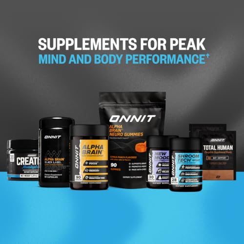 ONNIT Creatine Monohydrate Powder - 30 Servings, 5.29 oz, Non-GMO