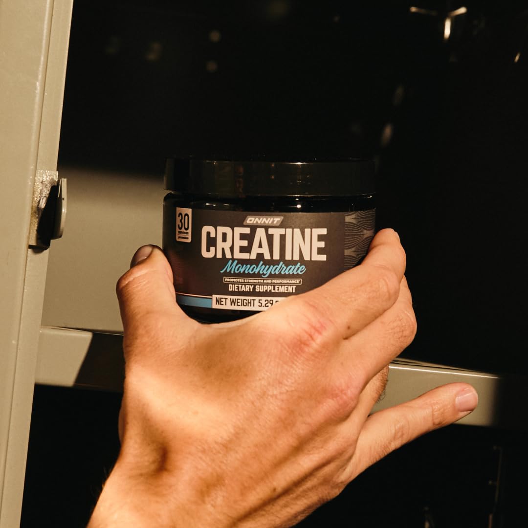 ONNIT Creatine Monohydrate Powder - 30 Servings, 5.29 oz, Non-GMO