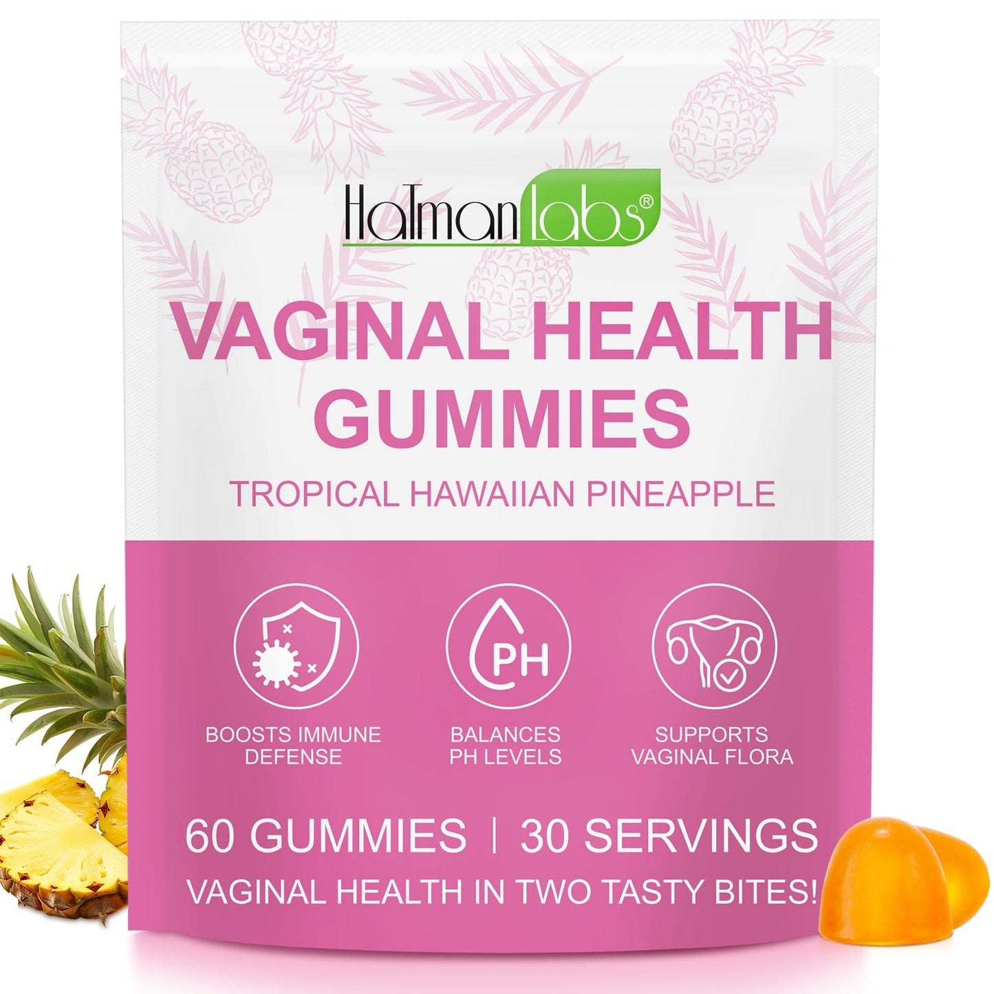 Onznoz Vaginal Probiotics for Women - PH Balance Gummies, Vaginal Health & Flora