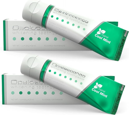 Opalescenc Teeth Whitening Toothpaste – Travel Size 1 oz (2 Pack) | Fluoride, Cool Mint