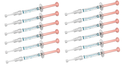 Opalescence 20% PF Gel Syringes Refill Kit (12 Syringes) Carbamide Peroxide – Melon Flavor, Made by Ultradent