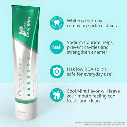 Opalescence Whitening Bundle: Go 15% Trays + Mint Toothpaste (5194-5166)