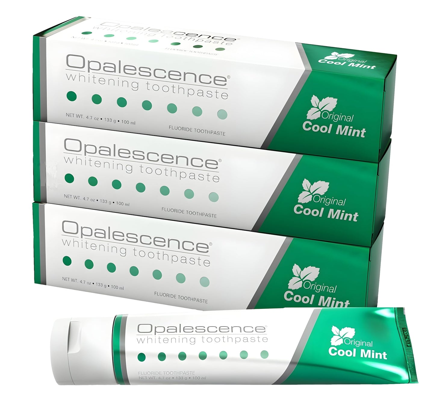 Opalescence Whitening Toothpaste Original Formula (Pack of 3) - Mint, Gluten Free - 4.7 oz - TP-5166-3