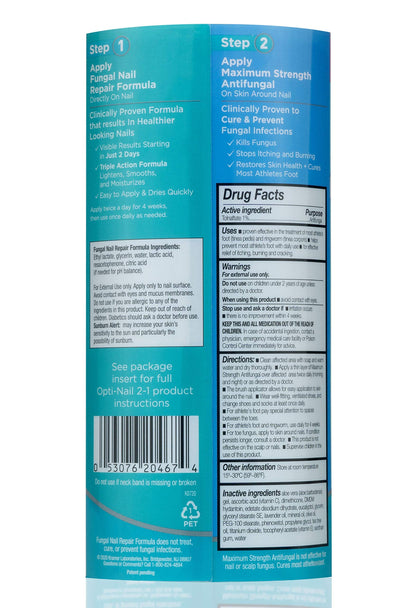 Opti-Nail 2-in-1 Toe Nail Fungus Treatment — Improve Appearance & Fight Fungus