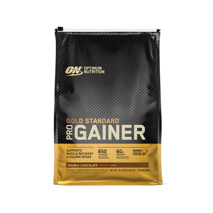Optimum Nutrition Gold Standard Pro Gainer – Weight Gainer Protein Powder, Double Chocolate, 10.19 lb
